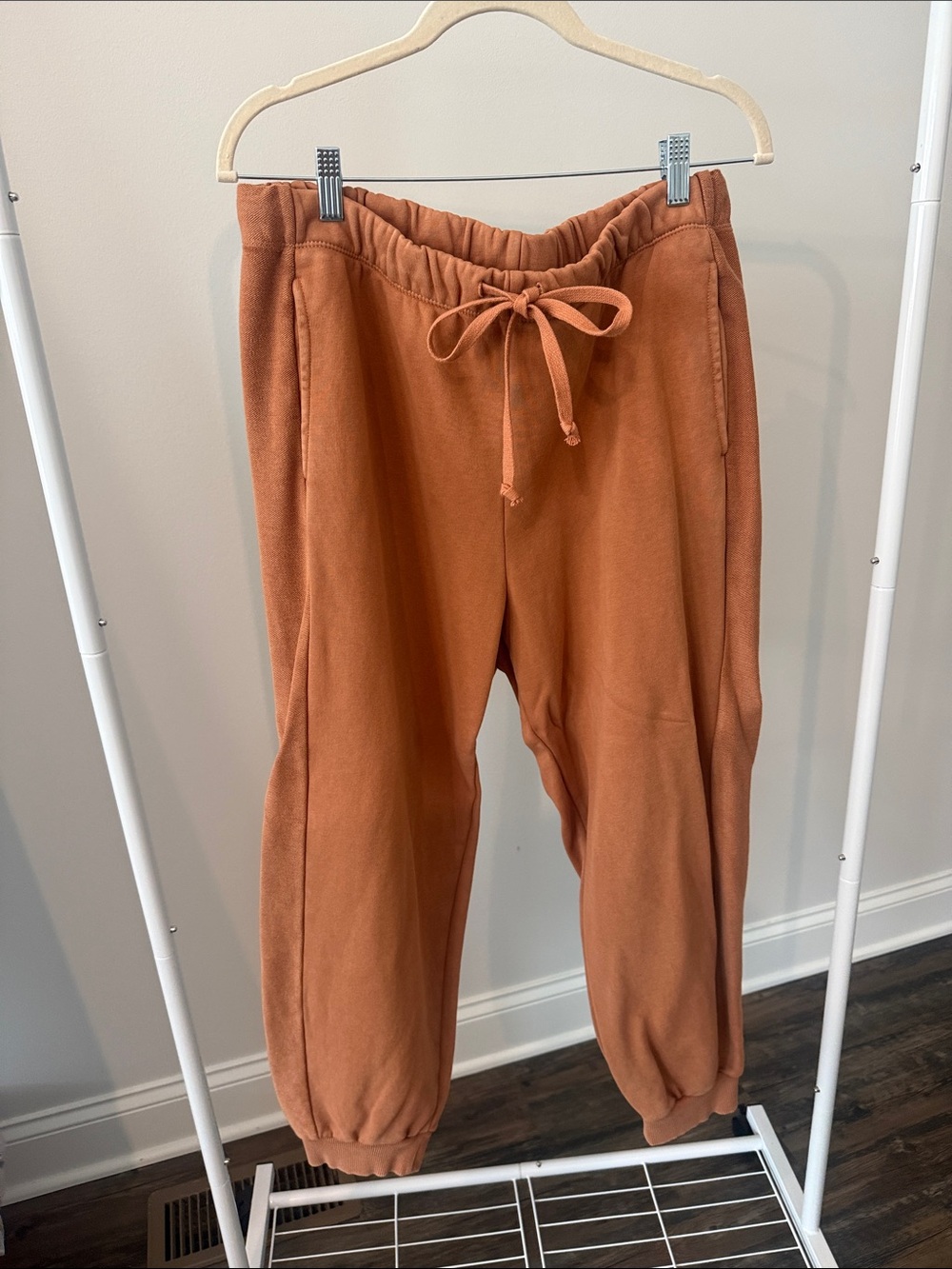 aerie Rust Orange Women's Cozy Jogger Pants
